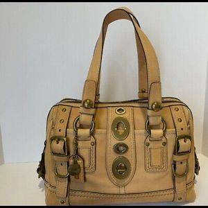 Coach 65th Anniversary Legacy. Camel color.